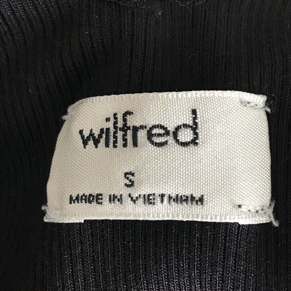 Wilfred black bodysuit with ruffle detail - Picture 2 of 2